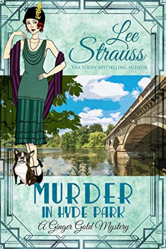 Book cover for "Murder in Hyde Park" by Lee Strauss
