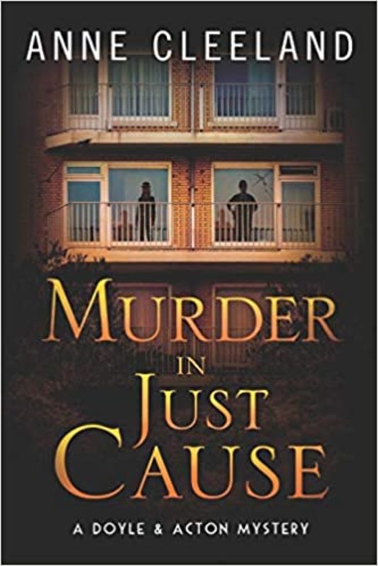 Book cover for "Murder in Just Cause" by Anne Cleeland