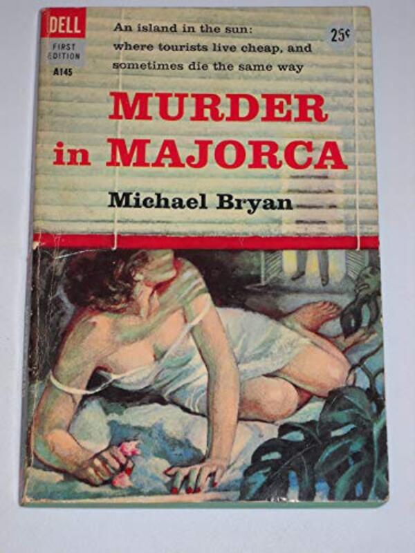 Book cover for "Murder in Majorca" by Brian Moore