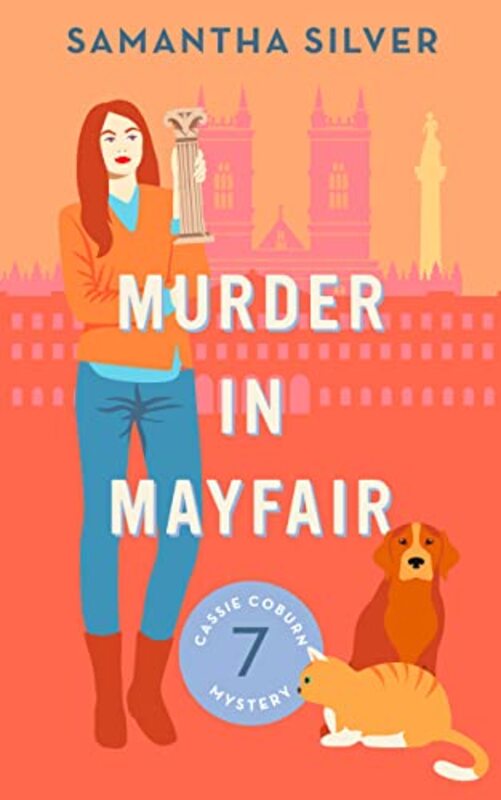Book cover for "Murder in Mayfair" by Samantha Silver
