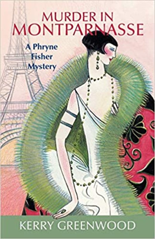 Book cover for "Murder in Montparnasse" by Kerry Greenwood