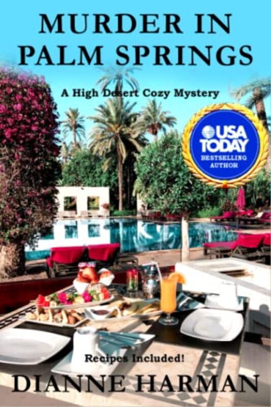 Book cover for "Murder in Palm Springs" by Dianne Harman