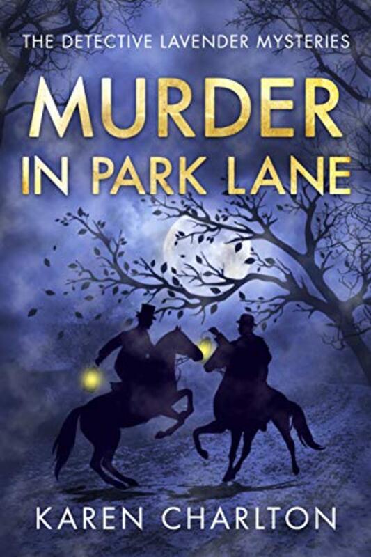 Book cover for "Murder in Park Lane" by Karen Charlton