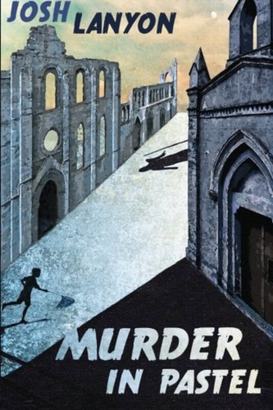 Book cover for "Murder in Pastel" by Josh Lanyon