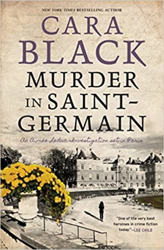 Book cover for "Murder in Saint-Germain" by Cara Black