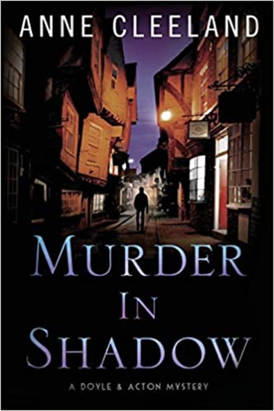 Book cover for "Murder in Shadow" by Anne Cleeland