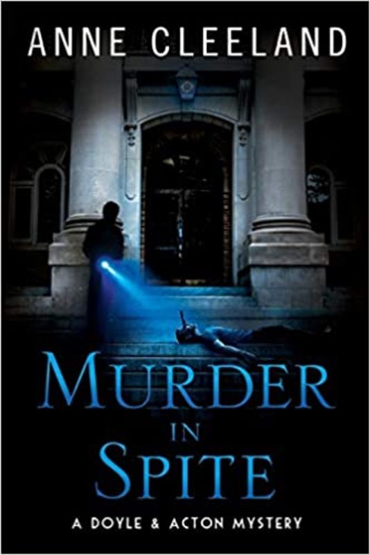 Book cover for "Murder in Spite" by Anne Cleeland