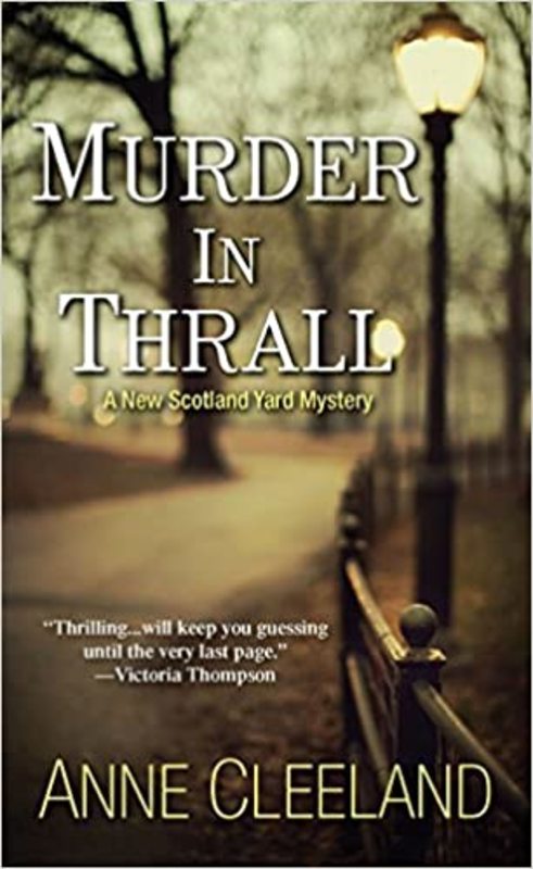 Book cover for "Murder in Thrall" by Anne Cleeland