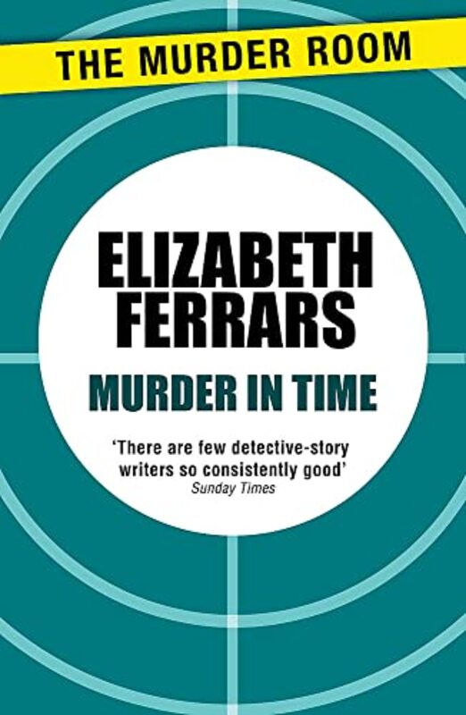 Book cover for "Murder in Time" by Elizabeth EX Ferrars