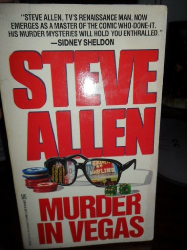 Book cover for "Murder in Vegas" by Steve Allen