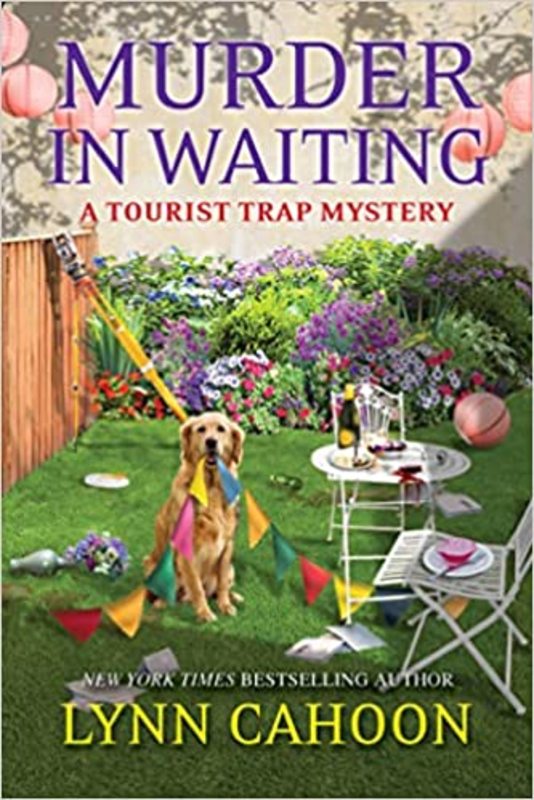 Book cover for "Murder in Waiting" by Lynn Cahoon