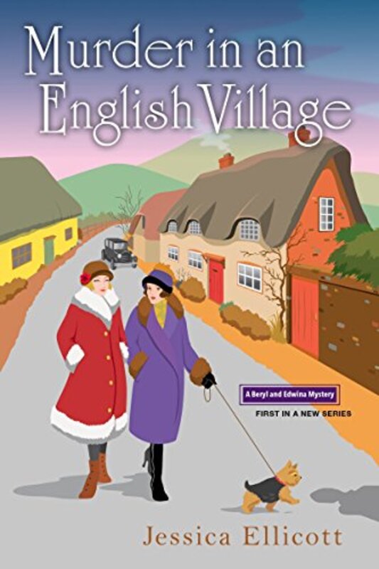 Book cover for "Murder in an English Village" by Jessica Ellicott