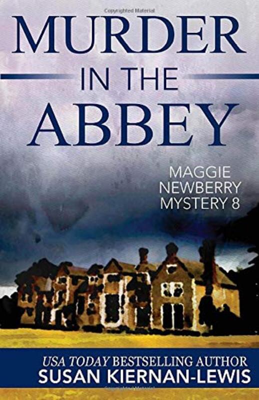 Book cover for "Murder in the Abbey" by Susan Kiernan Lewis
