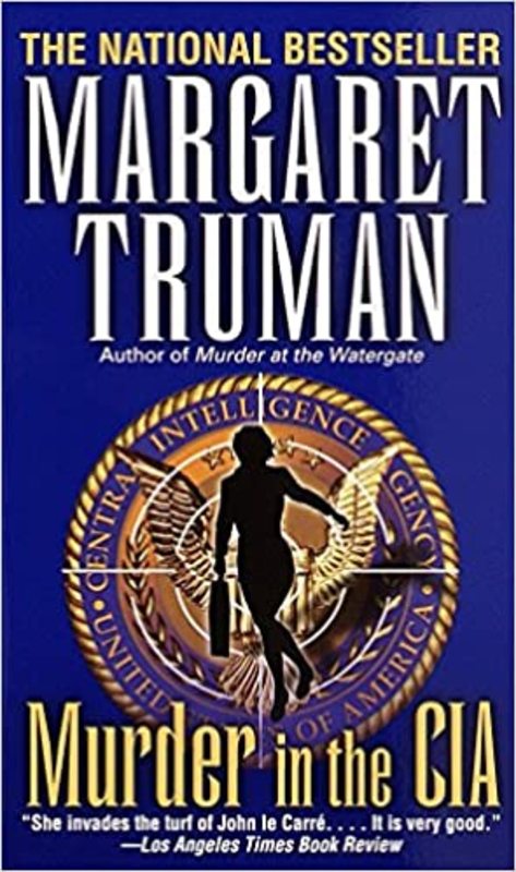 Book cover for "Murder in the CIA" by Margaret Truman