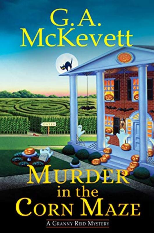 Book cover for "Murder in the Corn Maze" by GA McKevett