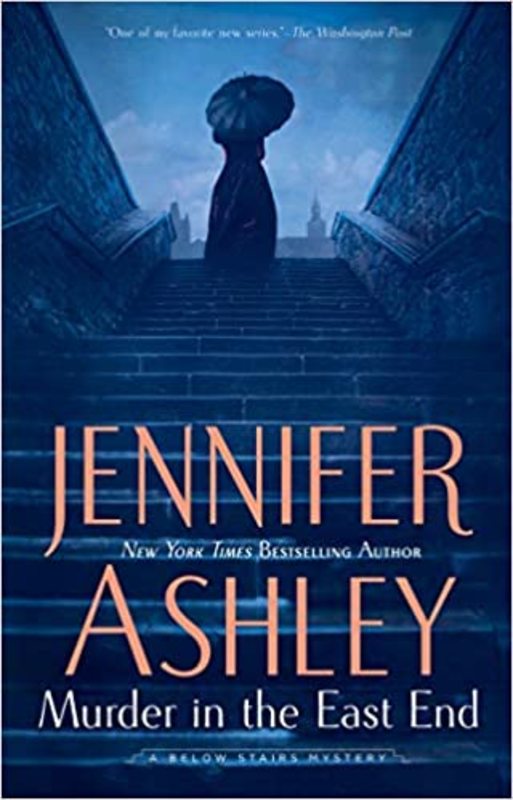 Book cover for "Murder in the East End" by Jennifer Ashley