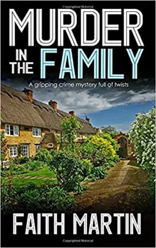 Book cover for "Murder in the Family" by Faith Martin