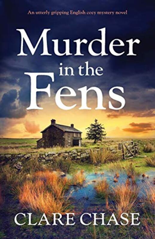 Book cover for "Murder in the Fens" by Clare Chase