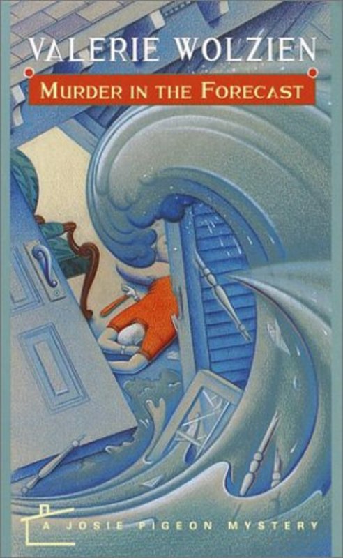 Book cover for "Murder in the Forecast" by Valerie Wolzien