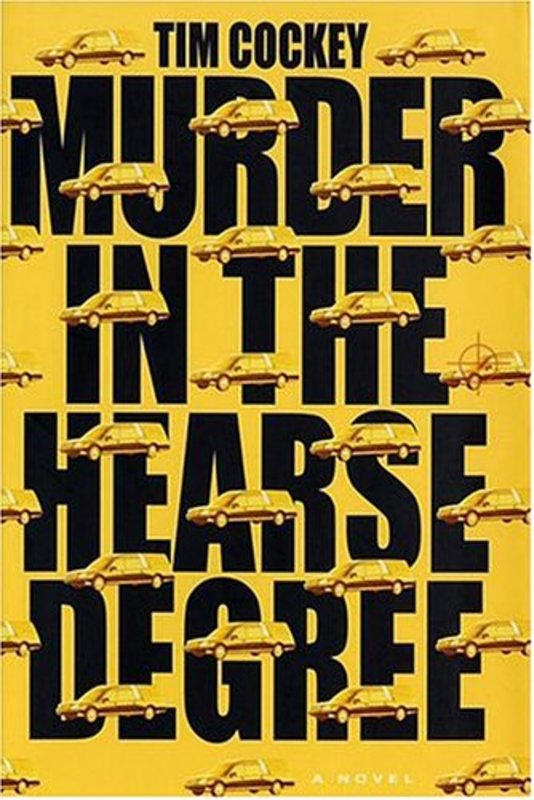 Book cover for "Murder in the Hearse Degree" by Tim Cockey