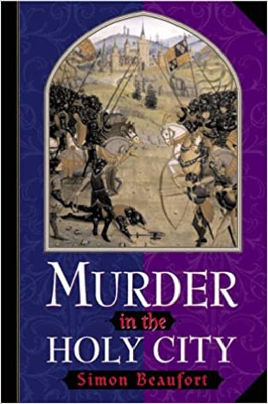 Book cover for "Murder in the Holy City" by Susanna Gregory