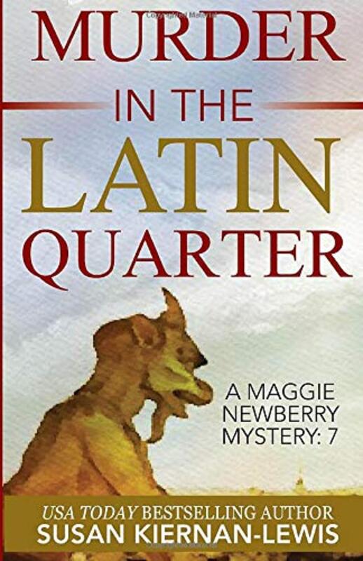 Book cover for "Murder in the Latin Quarter" by Susan Kiernan Lewis