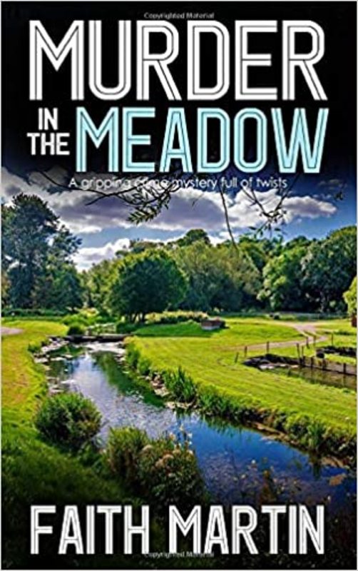 Book cover for "Murder in the Meadow" by Faith Martin