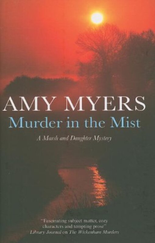 Book cover for "Murder in the Mist" by Amy Myers