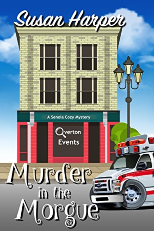 Book cover for "Murder in the Morgue" by Susan Harper