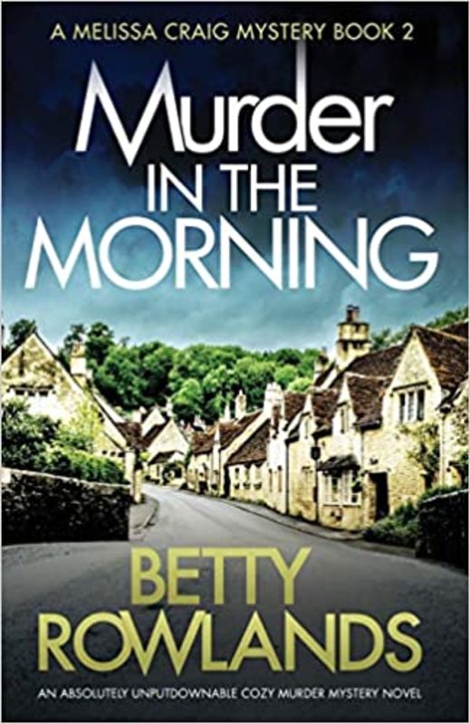 Book cover for "Murder in the Morning / Finishing Touch" by Betty Rowlands