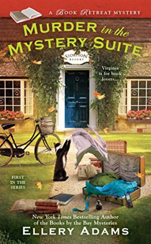 Book cover for "Murder in the Mystery Suite" by Ellery Adams