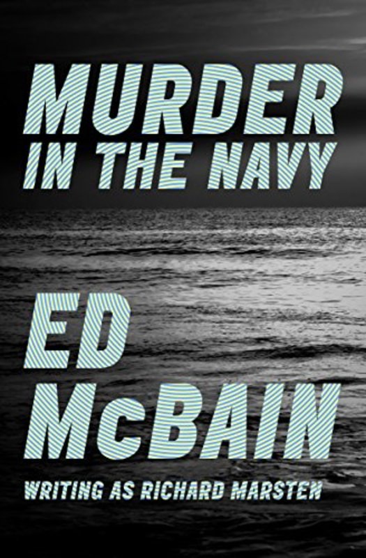 Book cover for "Murder in the Navy" by Ed McBain