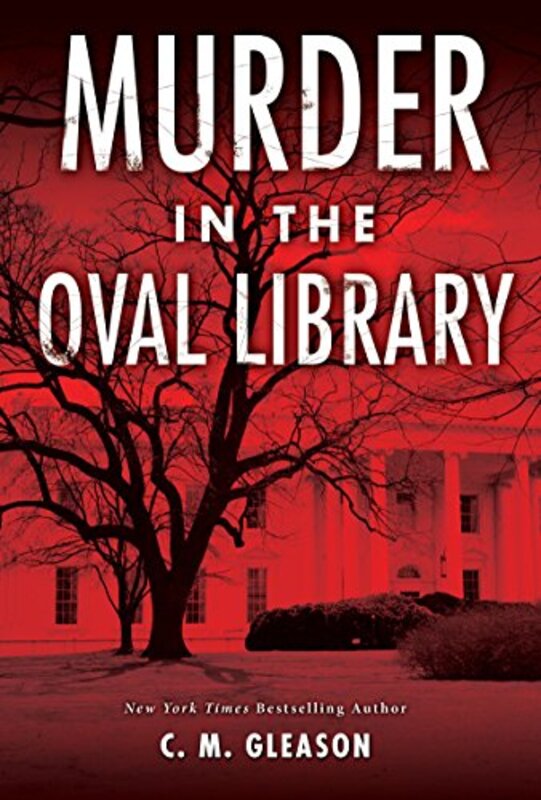 Book cover for "Murder in the Oval Library" by Colleen CM Gleason