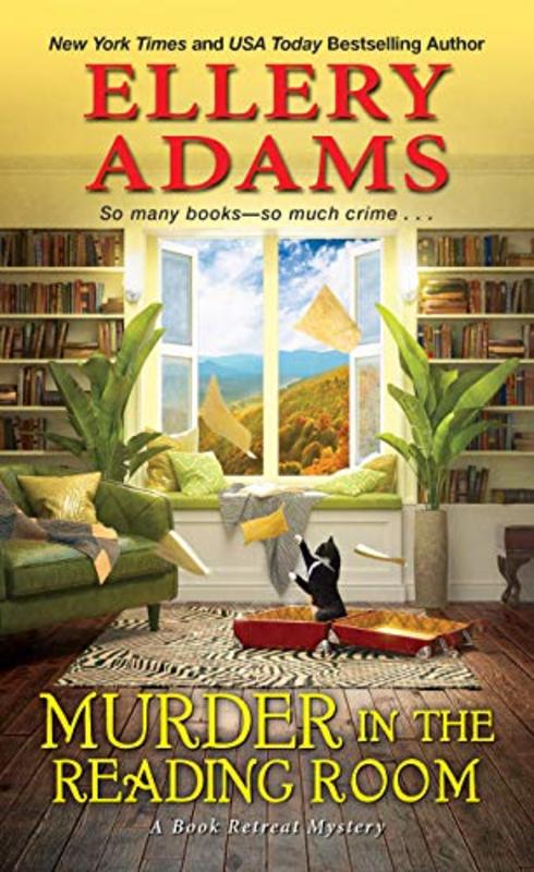 Book cover for "Murder in the Reading Room" by Ellery Adams