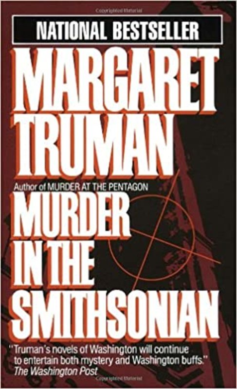 Book cover for "Murder in the Smithsonian" by Margaret Truman