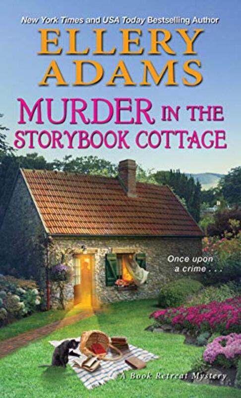 Book cover for "Murder in the Storybook Cottage" by Ellery Adams