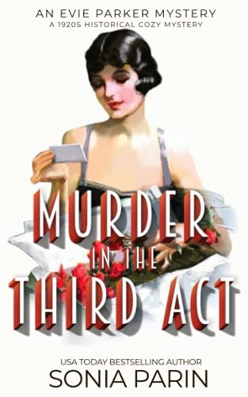 Book cover for "Murder in the Third Act" by Sonia Parin