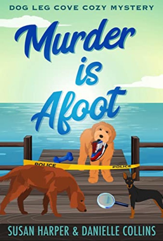 Book cover for "Murder is Afoot" by Susan Harper