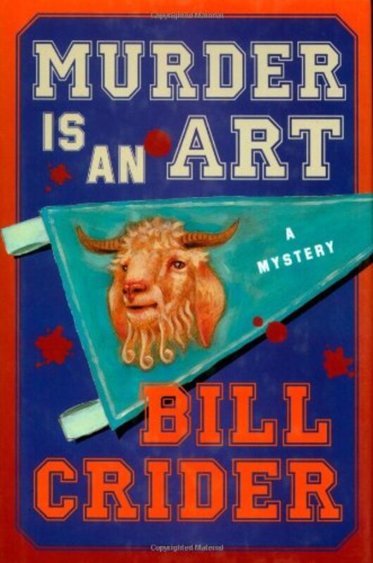 Book cover for "Murder is an Art" by Bill Crider