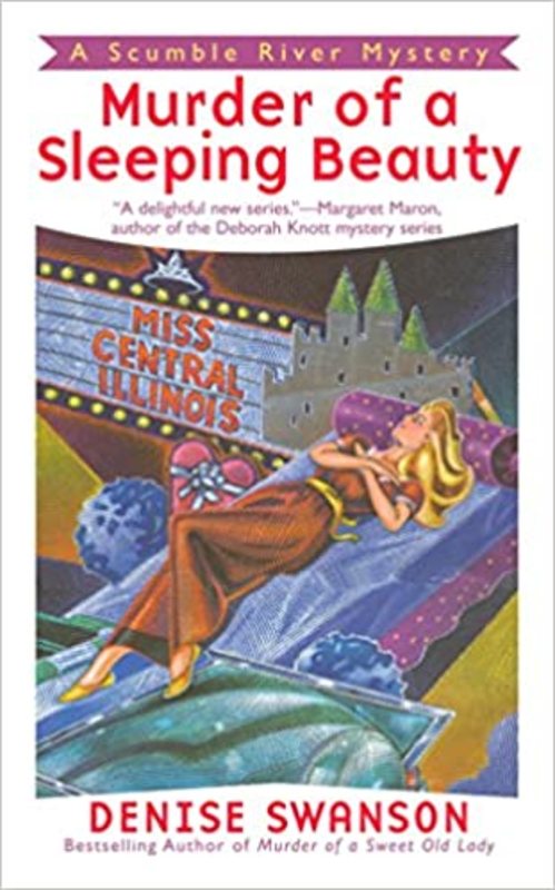 Book cover for "Murder of a Sleeping Beauty" by Denise Swanson