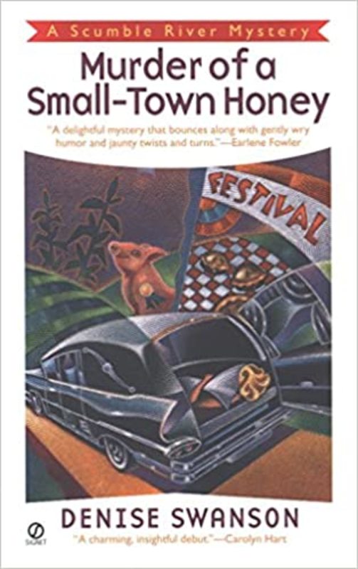 Book cover for "Murder of a Small-Town Honey" by Denise Swanson