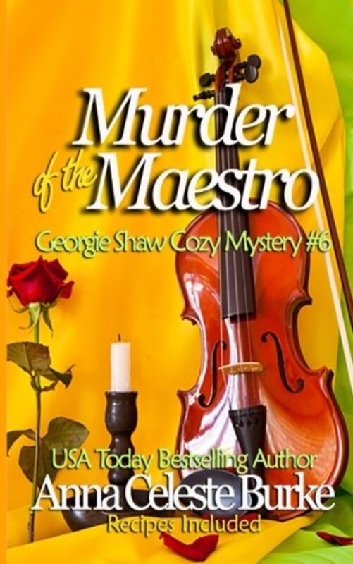 Book cover for "Murder of the Maestro" by Anna Celeste Burke