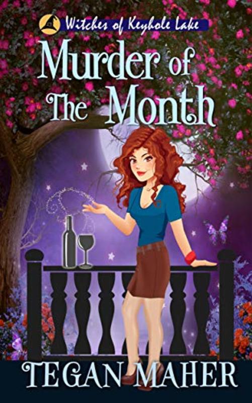 Book cover for "Murder of the Month" by Tegan Maher