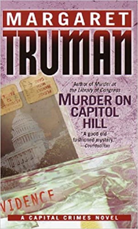 Book cover for "Murder on Capitol Hill" by Margaret Truman