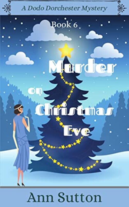 Book cover for "Murder on Christmas Eve" by Ann Sutton