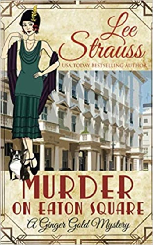 Book cover for "Murder on Eaton Square" by Lee Strauss