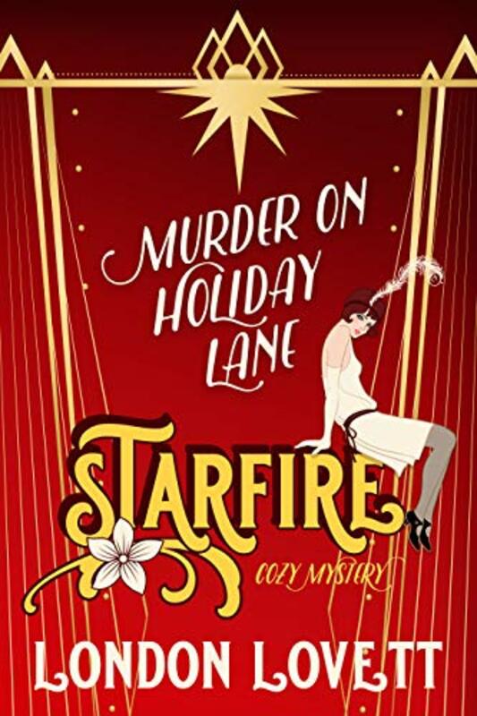 Book cover for "Murder on Holiday Lane" by London Lovett