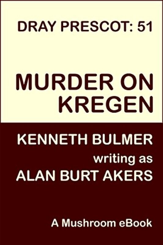 Book cover for "Murder on Kregen" by Kenneth Bulmer