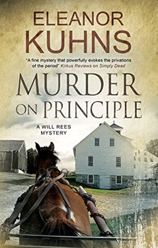 Book cover for "Murder on Principle" by Eleanor Kuhns