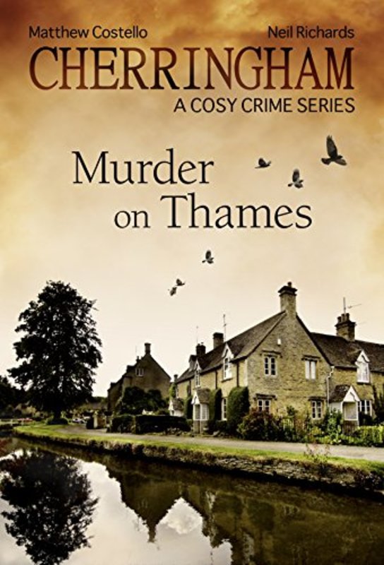 Book cover for "Murder on Thames" by Neil Richards